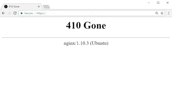 Что означает ошибка Error 410 Gone и как ее исправить